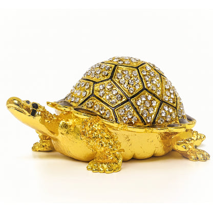 Feng Shui Bejeweled Tortoise for Personal Wish Fulfillment