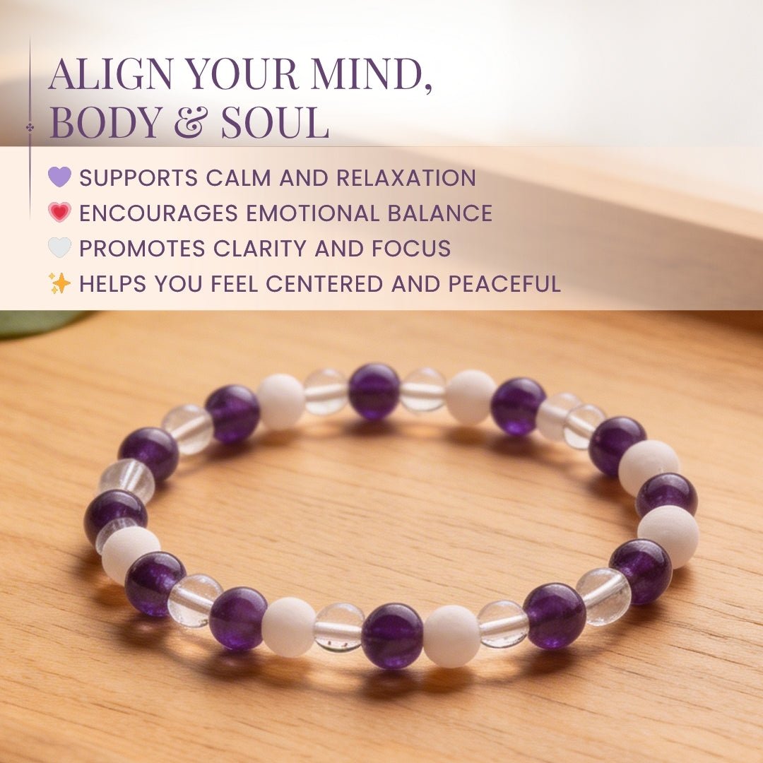 Mind Body Soul Bracelet - plusvalueindia