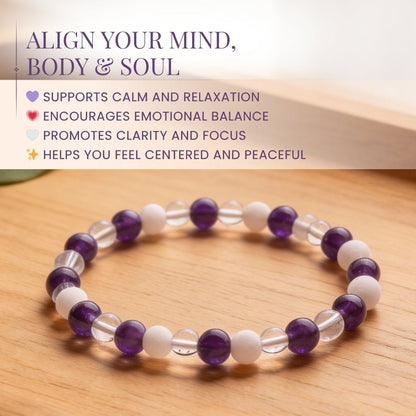 Mind Body Soul Bracelet - plusvalueindia