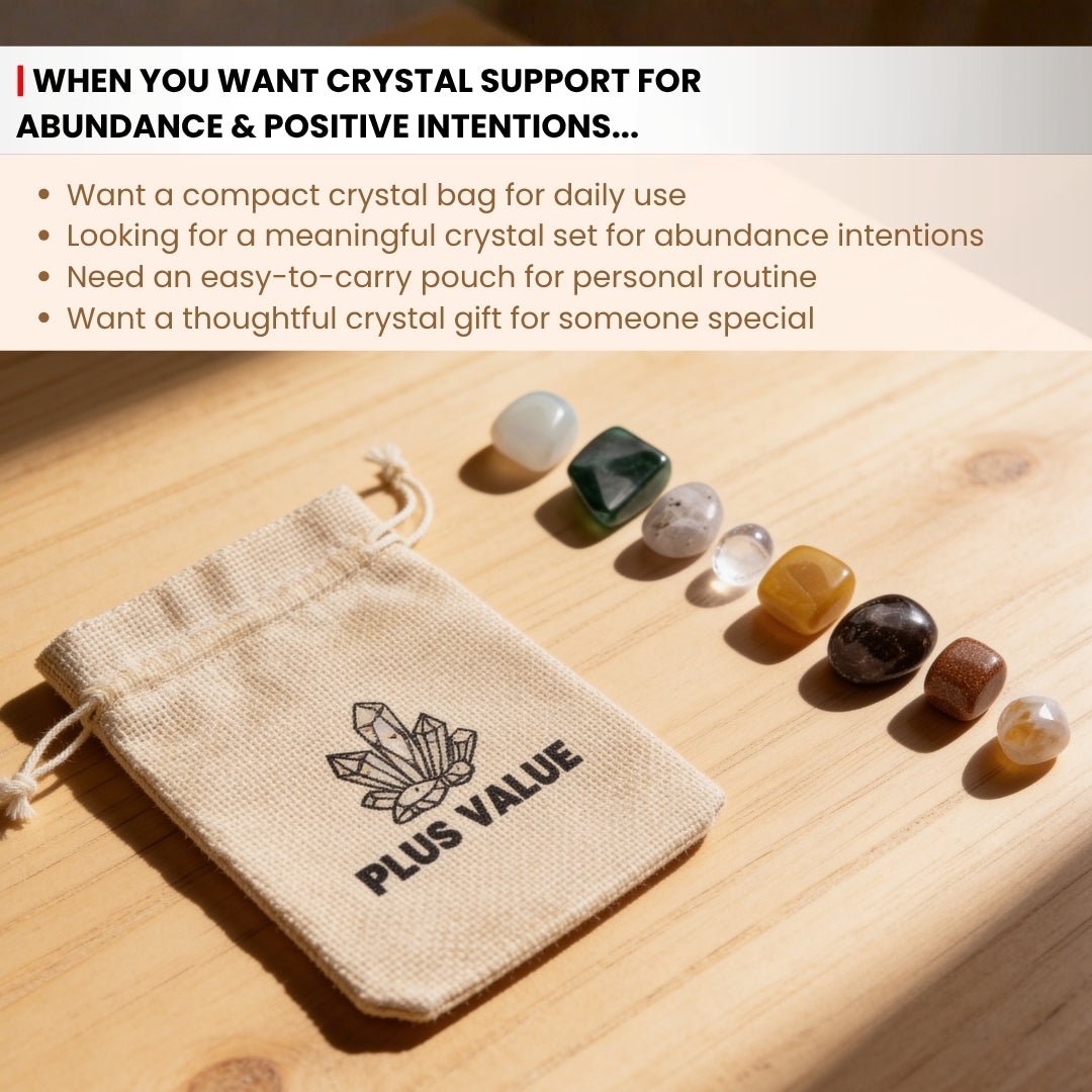 Money Crystal Bag - plusvalueindia