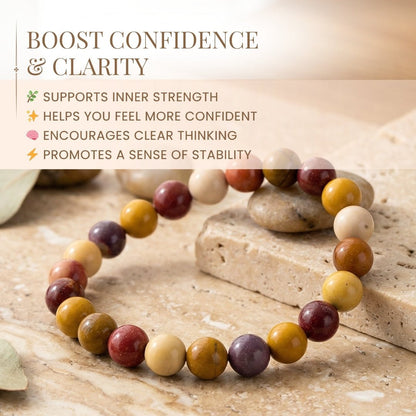 Mookaite Bracelet - plusvalueindia