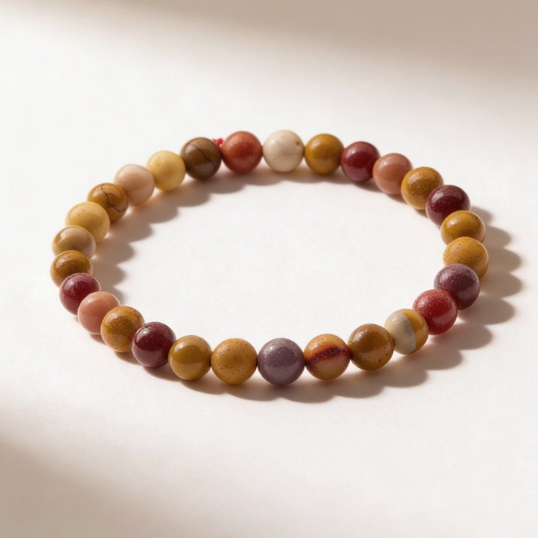 Mookaite Bracelet - plusvalueindia