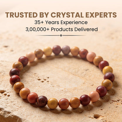 Mookaite Bracelet - plusvalueindia
