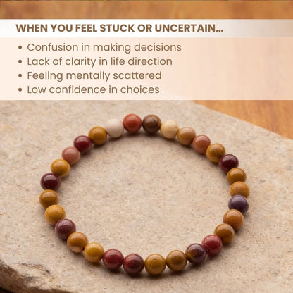 Mookaite Bracelet - plusvalueindia
