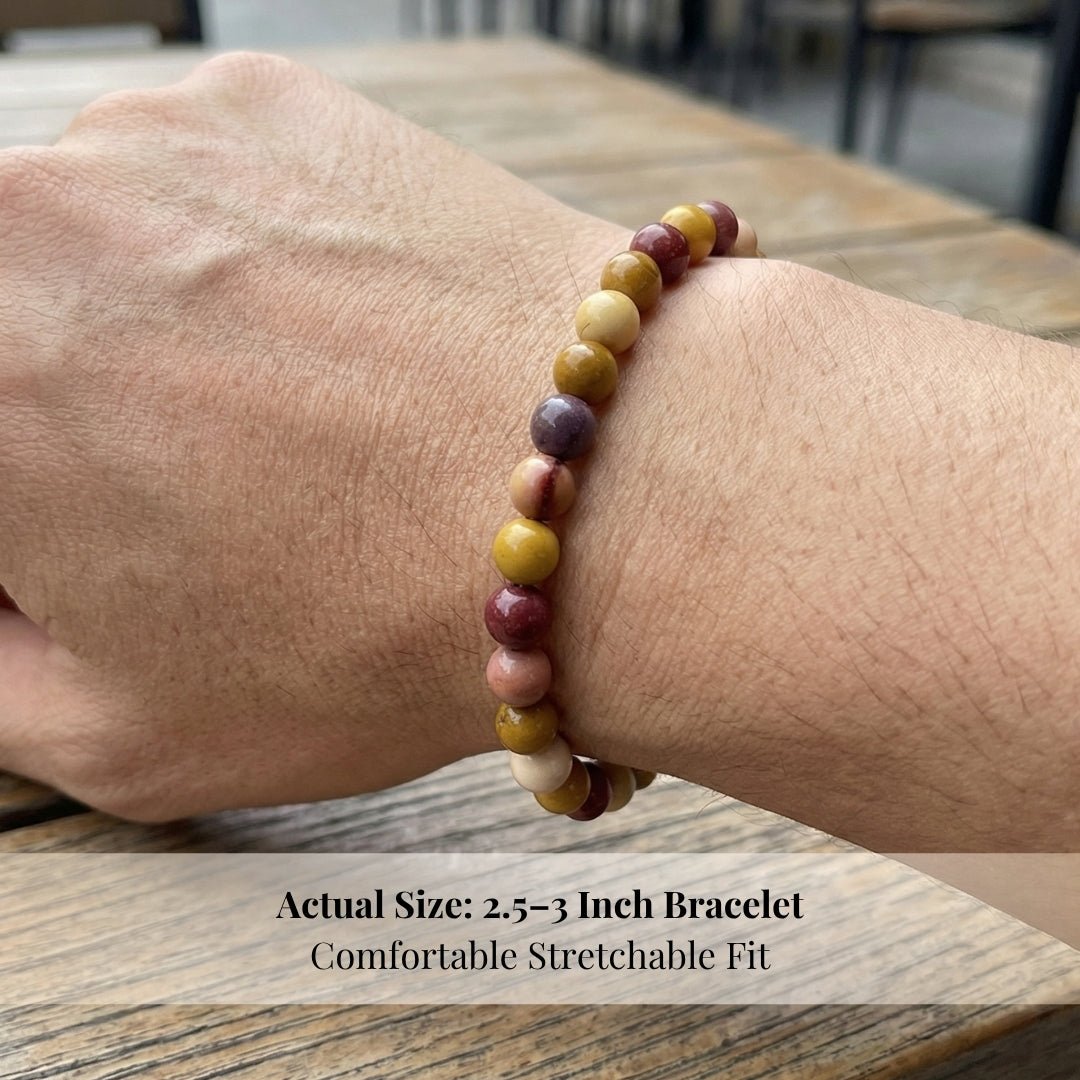 Mookaite Bracelet - plusvalueindia