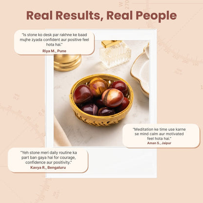 Mookaite Jasper Tumbled Stone Pebbles - plusvalueindia