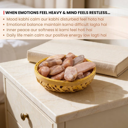 Moonstone Tumbled Stone Pebbles - plusvalueindia
