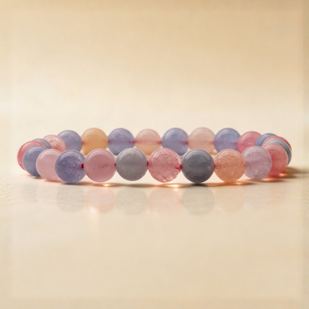 Morganite Bracelet | Stylish Charm Crystal Bracelet - plusvalueindia