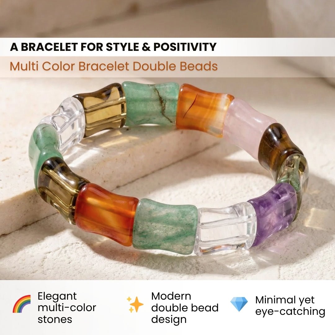 Multi Color Bracelet for Prosperity - plusvalueindia