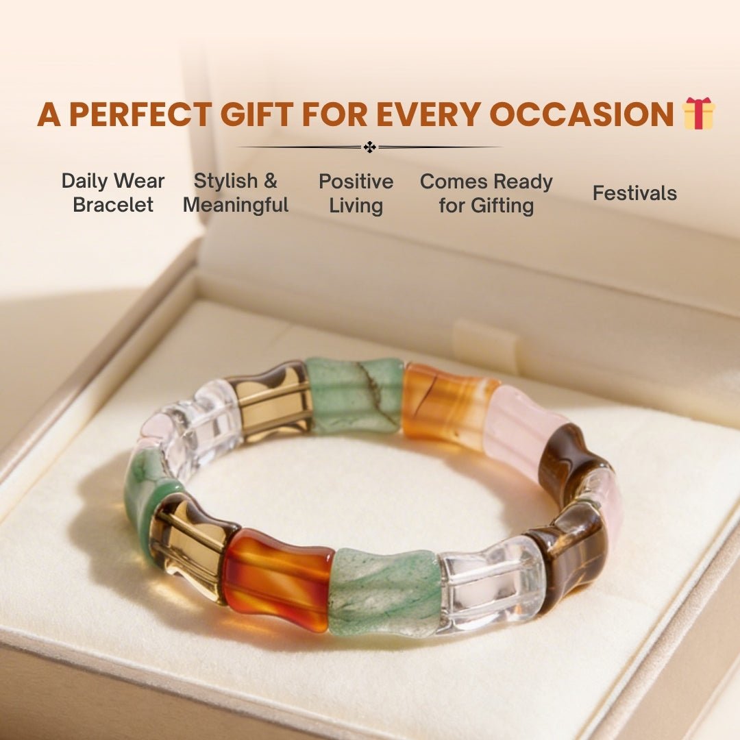 Multi Color Bracelet for Prosperity - plusvalueindia