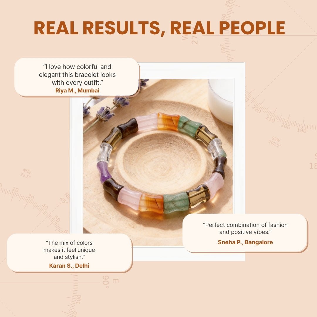 Multi Color Bracelet for Prosperity - plusvalueindia