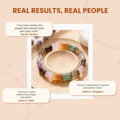 Multi Color Bracelet for Prosperity - plusvalueindia