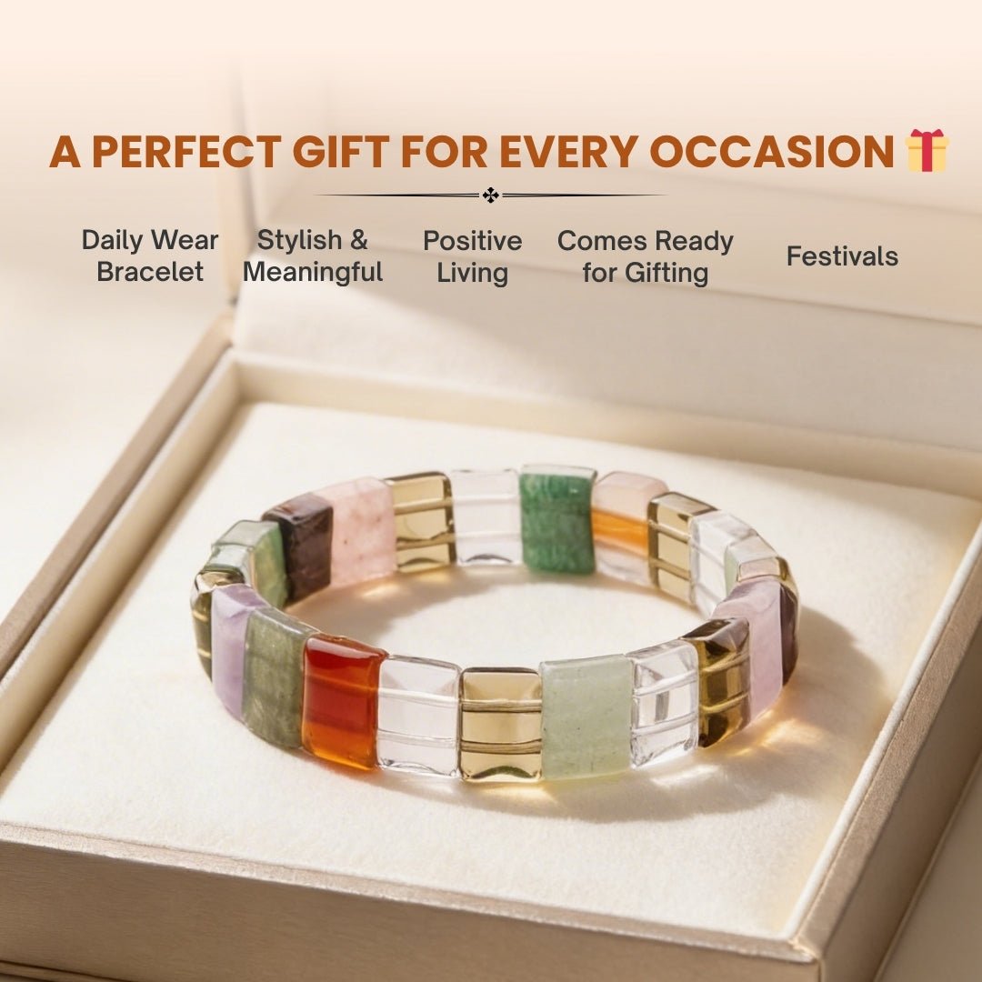 Multi Color Bracelet for Prosperity - plusvalueindia