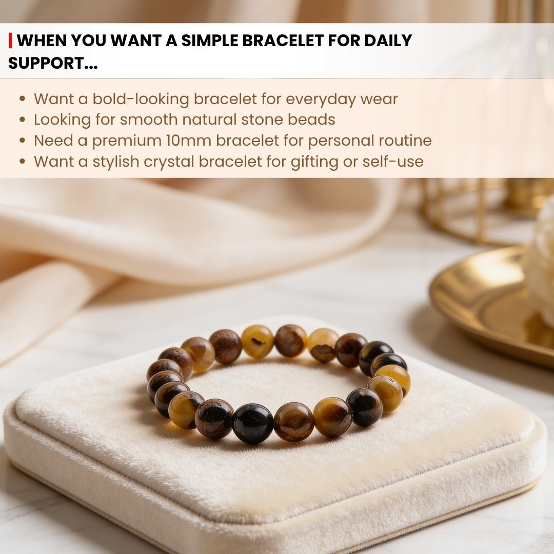 Multi Pietersite Bracelet for Men Women Boys and Girls - plusvalueindia