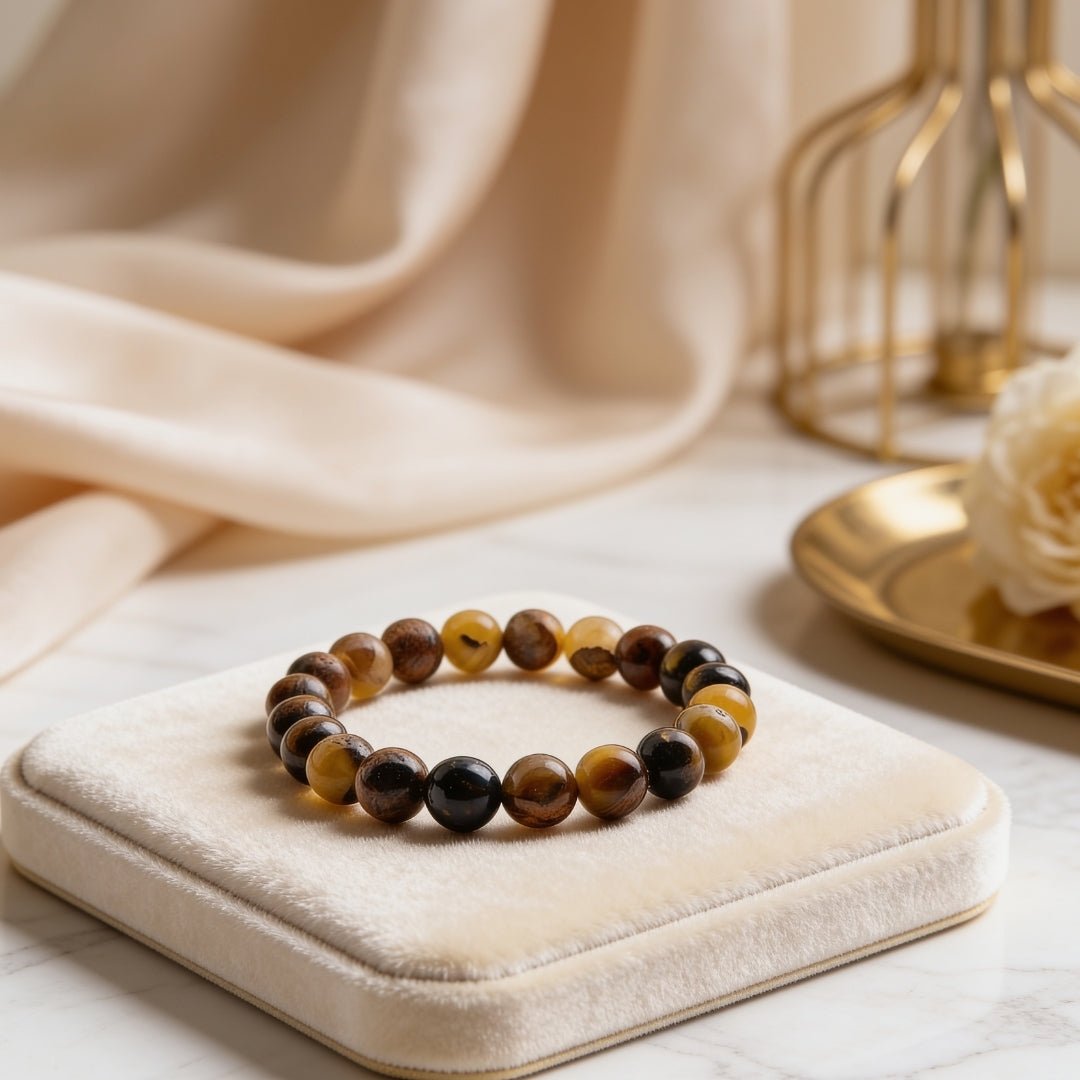 Multi Pietersite Bracelet for Men Women Boys and Girls - plusvalueindia
