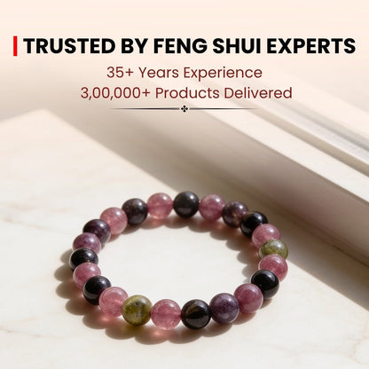 Multi Tourmaline Bracelet for Multiple Benefits - plusvalueindia