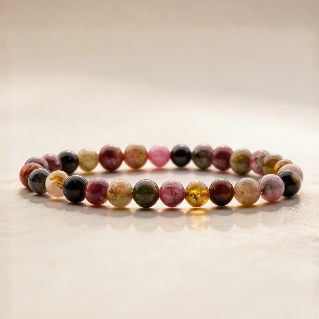 Multi Tourmaline Bracelet for Multiple Benefits - plusvalueindia