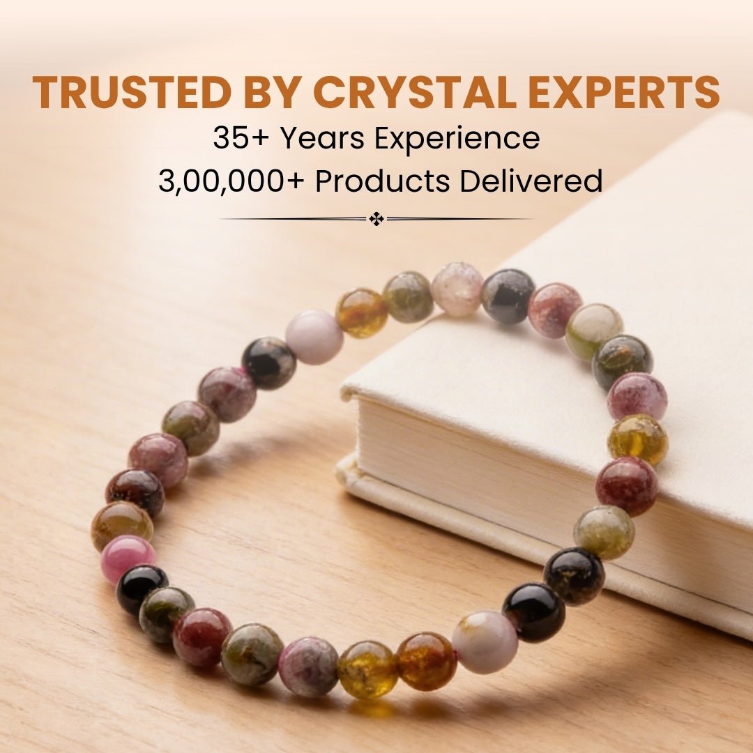 Multi Tourmaline Bracelet for Multiple Benefits - plusvalueindia