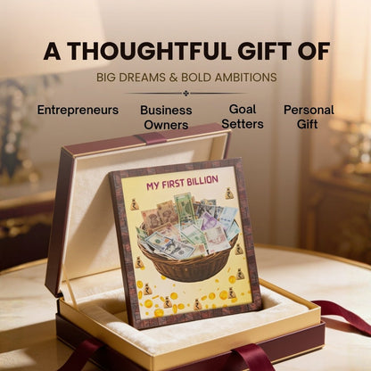 My First Billion Feng Shui, Vastu Money Frame, Painting - plusvalueindia