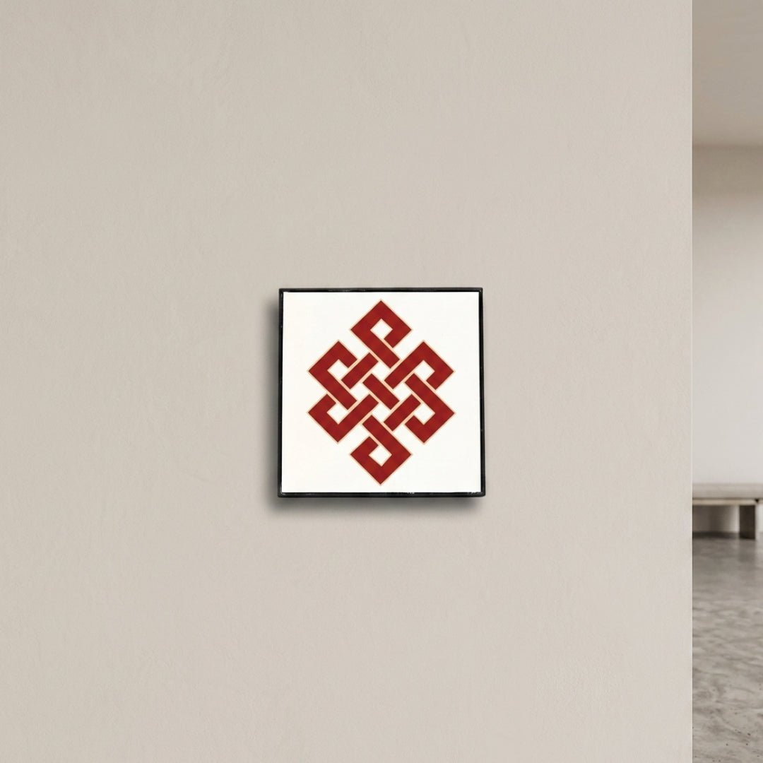 Feng Shui Mystic Knot Frame, a "magical knot" that knots for positive energy & good luck