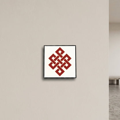Feng Shui Mystic Knot Frame, a "magical knot" that knots for positive energy & good luck