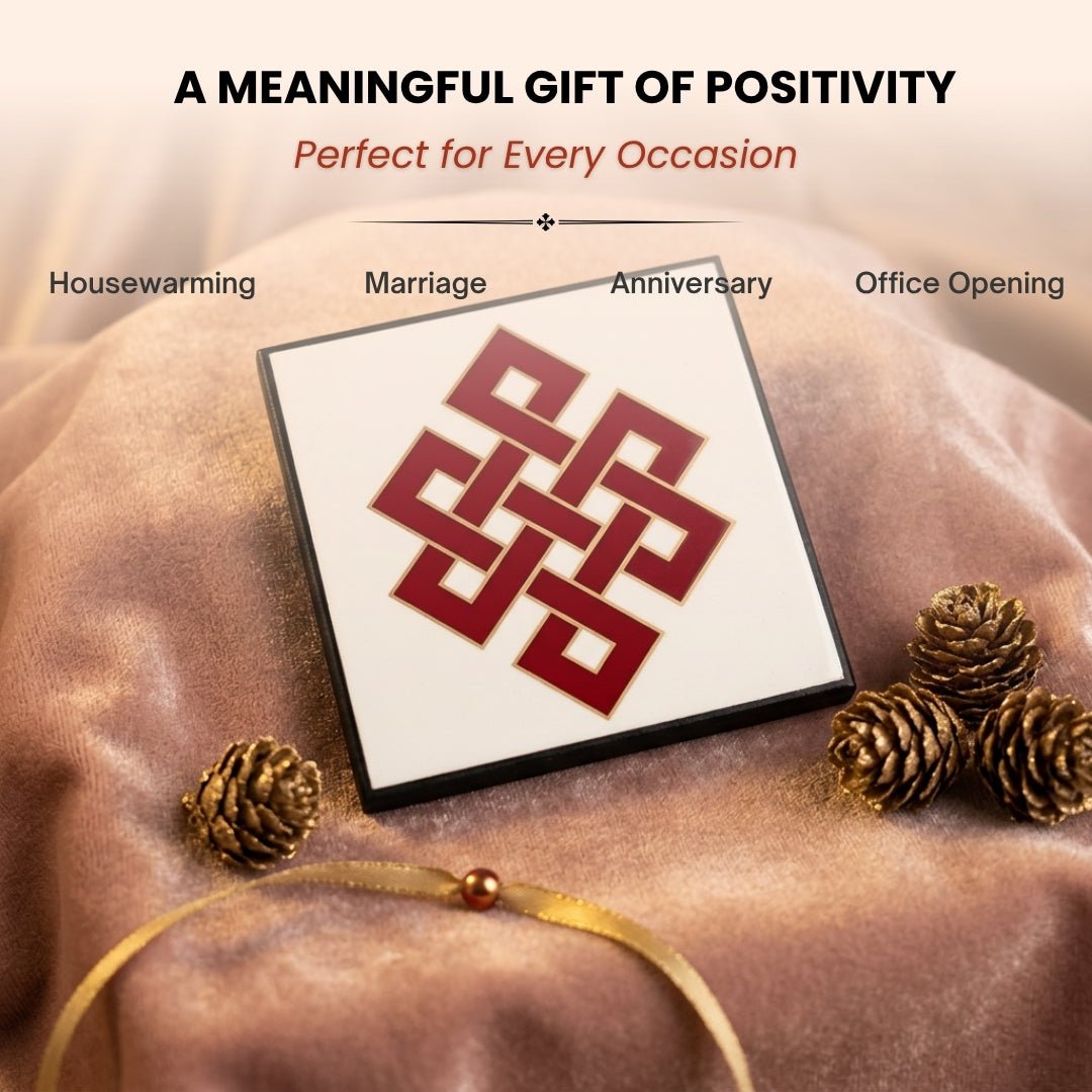 Feng Shui Mystic Knot Frame, a "magical knot" that for home office and gifting