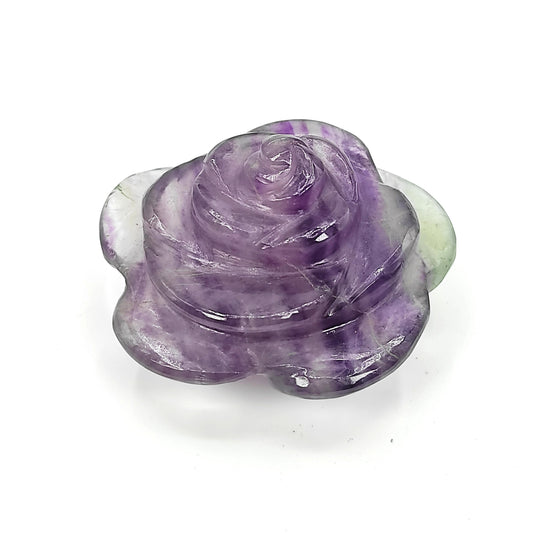 natural amethyst flower stone healing crystal reiki