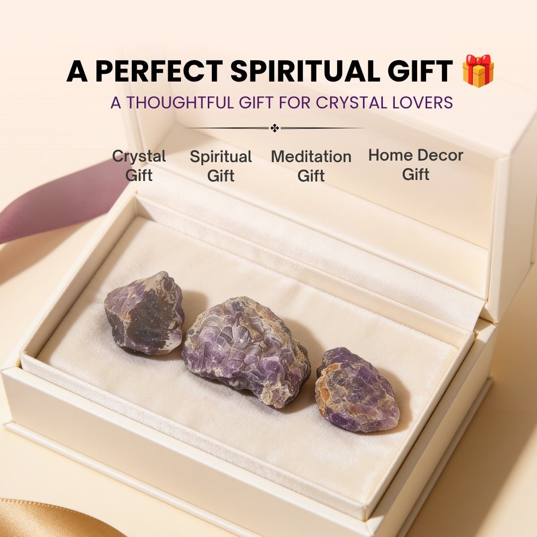 Natural Amethyst Rock Stone Chunks Geode Clears Geopathic Stress [Students Education, Studies, Meditation] - plusvalueindia