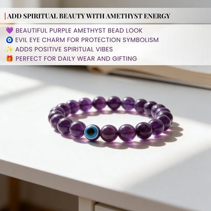Amethyst Bracelet - plusvalueindia
