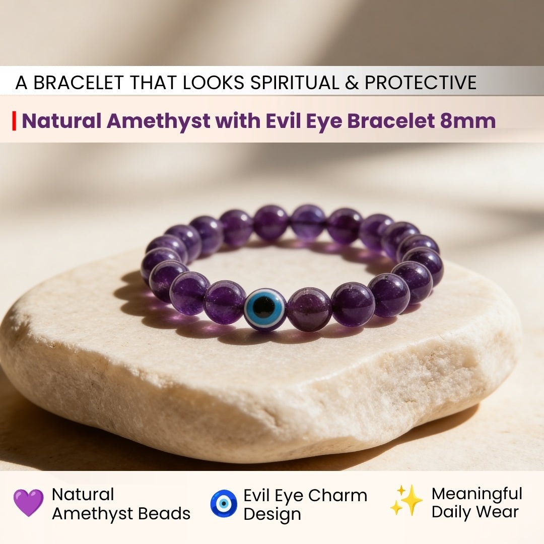 Amethyst Bracelet - plusvalueindia