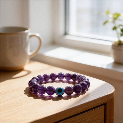Amethyst Bracelet - plusvalueindia