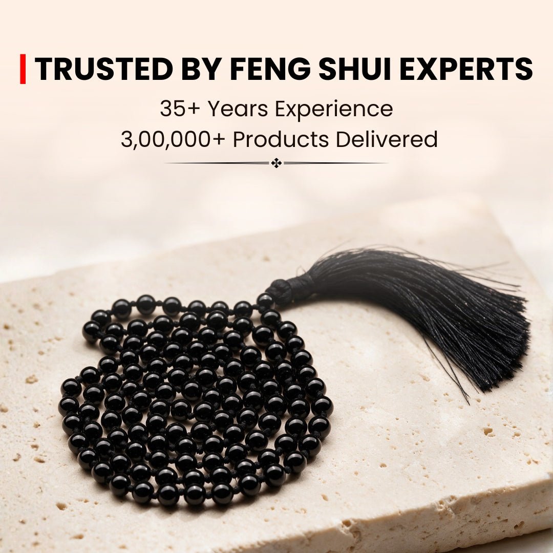 natural black tourmaline beads showing varied texture and pattern