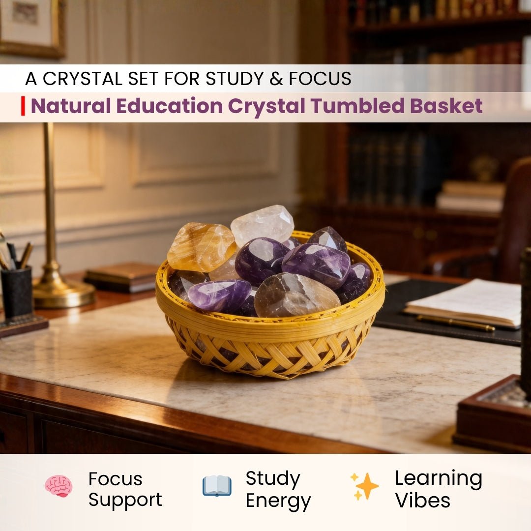 Natural Education Crystal Tumbled Stone Pebbles - plusvalueindia