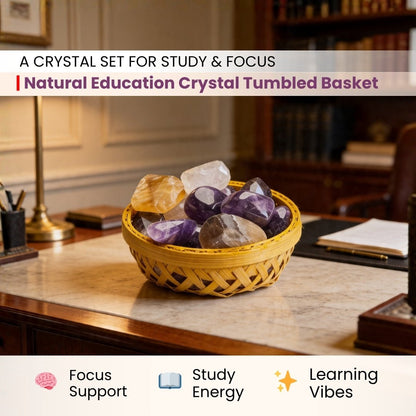 Natural Education Crystal Tumbled Stone Pebbles - plusvalueindia
