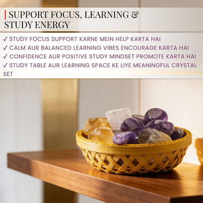 Natural Education Crystal Tumbled Stone Pebbles - plusvalueindia