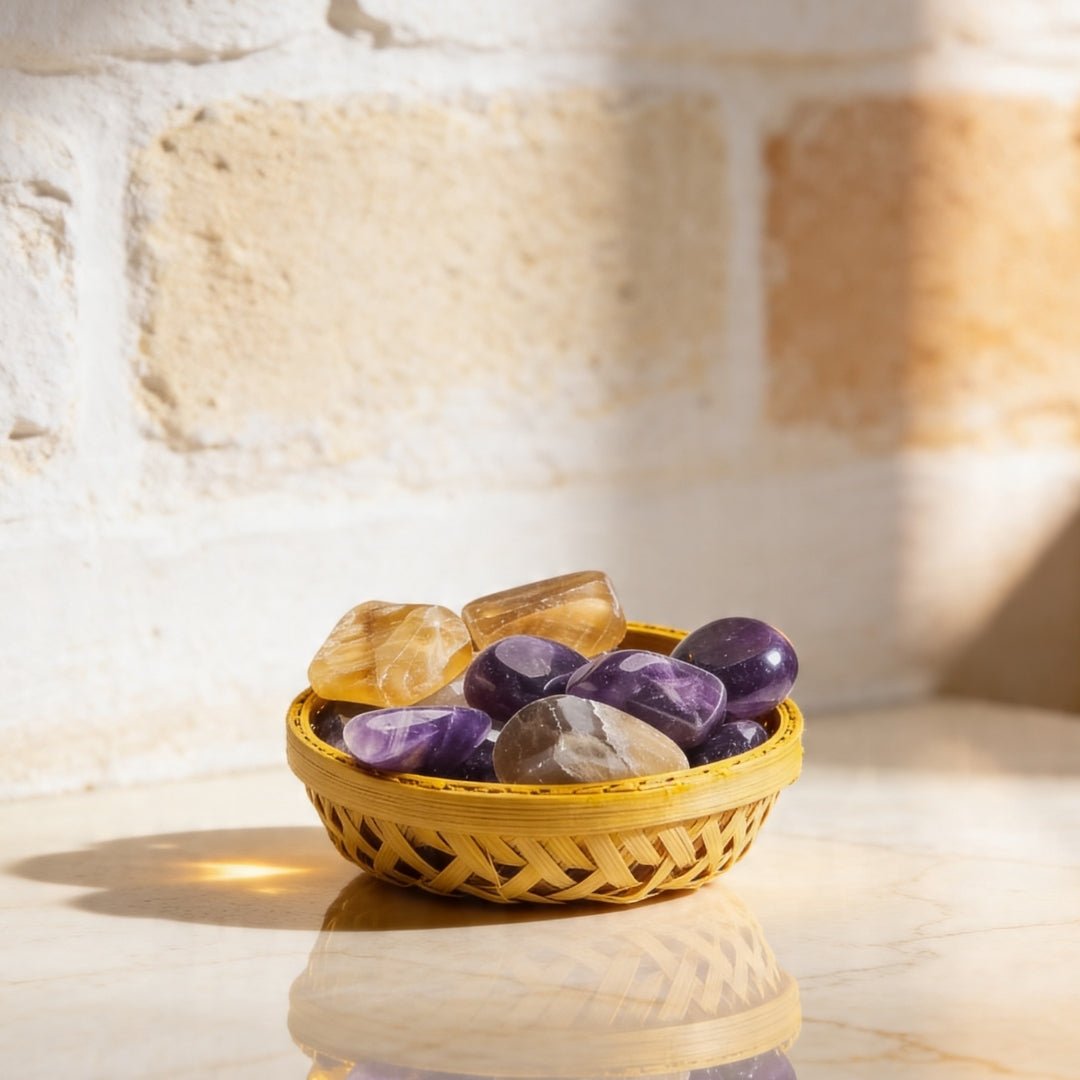 Natural Education Crystal Tumbled Stone Pebbles - plusvalueindia