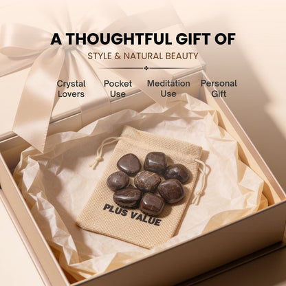 Garnet Tumbled Stone Pebbles - Energizing & Regenerating Stone - plusvalueindia