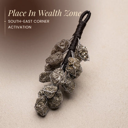 natural pyrite feng shui item, made in India
