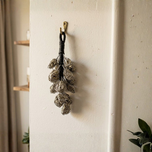 Natural Golden Pyrite Raw Stone Hanging from Peru for Attracting Wealth, Abundance & Business Luck - Vastu Feng Shui Reiki Healing Crystals Gifting - plusvalueindia