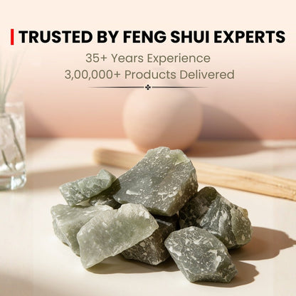 Natural Green Aventurine Rough Rock Stone Chunks 950grams [Health + Wealth] - plusvalueindia
