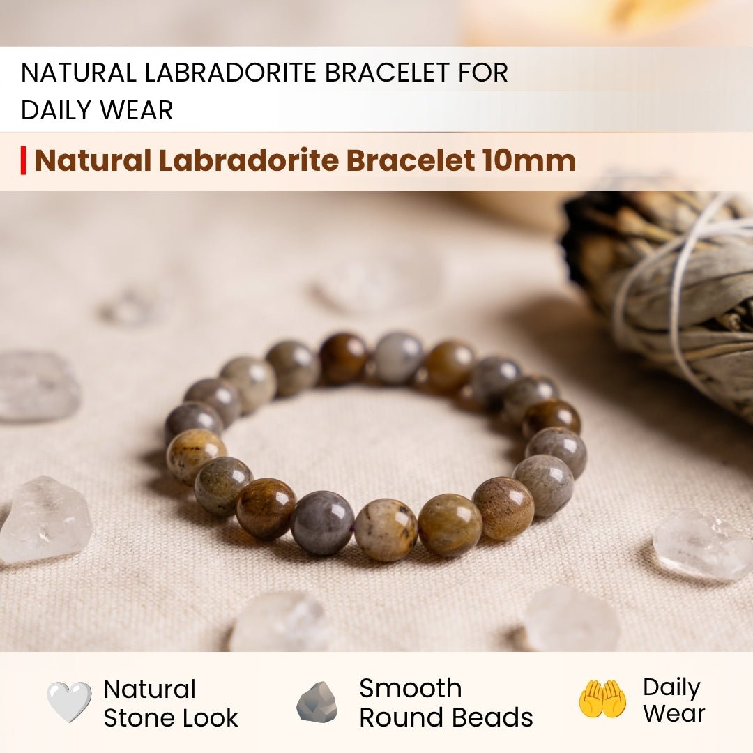 Natural Labradorite Bracelet Prevents Excessive Loss of Energy - plusvalueindia