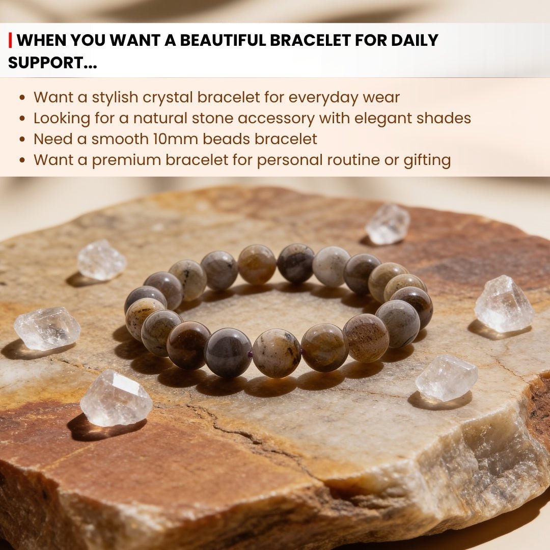 Natural Labradorite Bracelet Prevents Excessive Loss of Energy - plusvalueindia