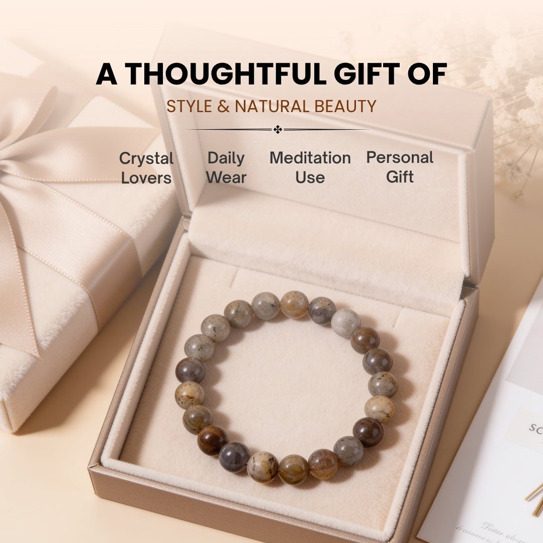 Natural Labradorite Bracelet Prevents Excessive Loss of Energy - plusvalueindia