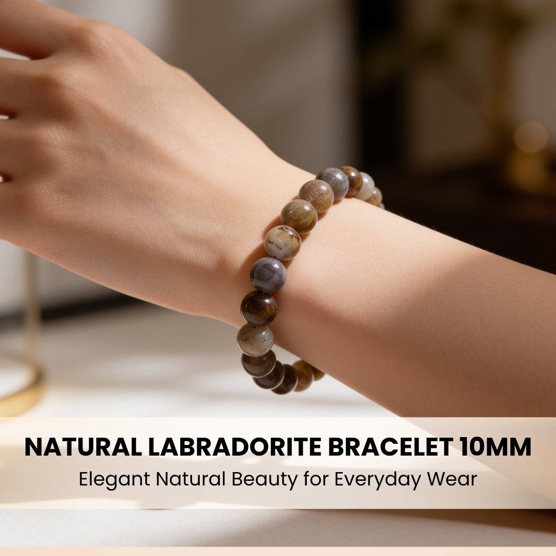 Natural Labradorite Bracelet Prevents Excessive Loss of Energy - plusvalueindia