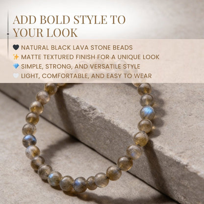 Natural Labradorite Bracelet Prevents Excessive Loss of Energy - plusvalueindia