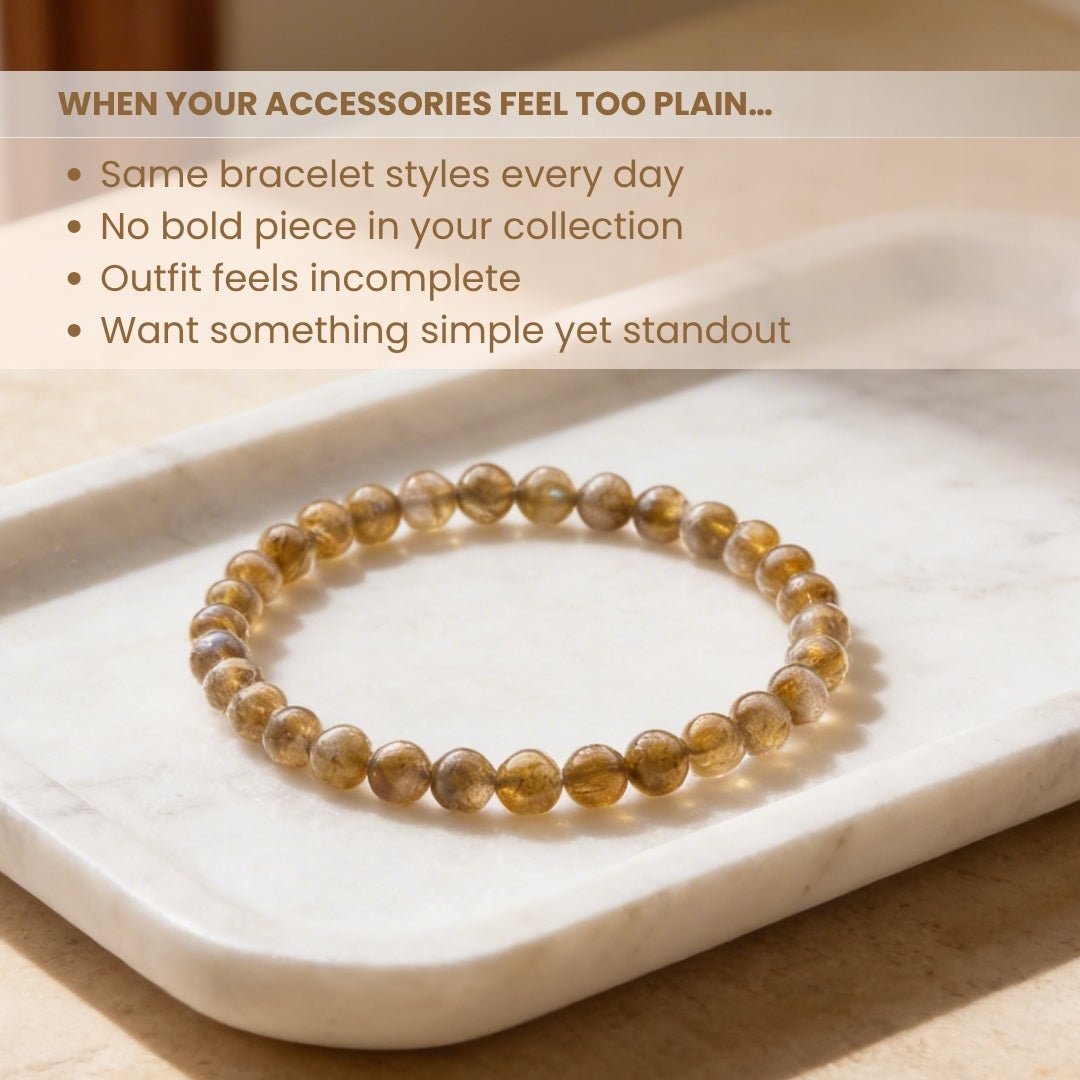 Natural Labradorite Bracelet Prevents Excessive Loss of Energy - plusvalueindia