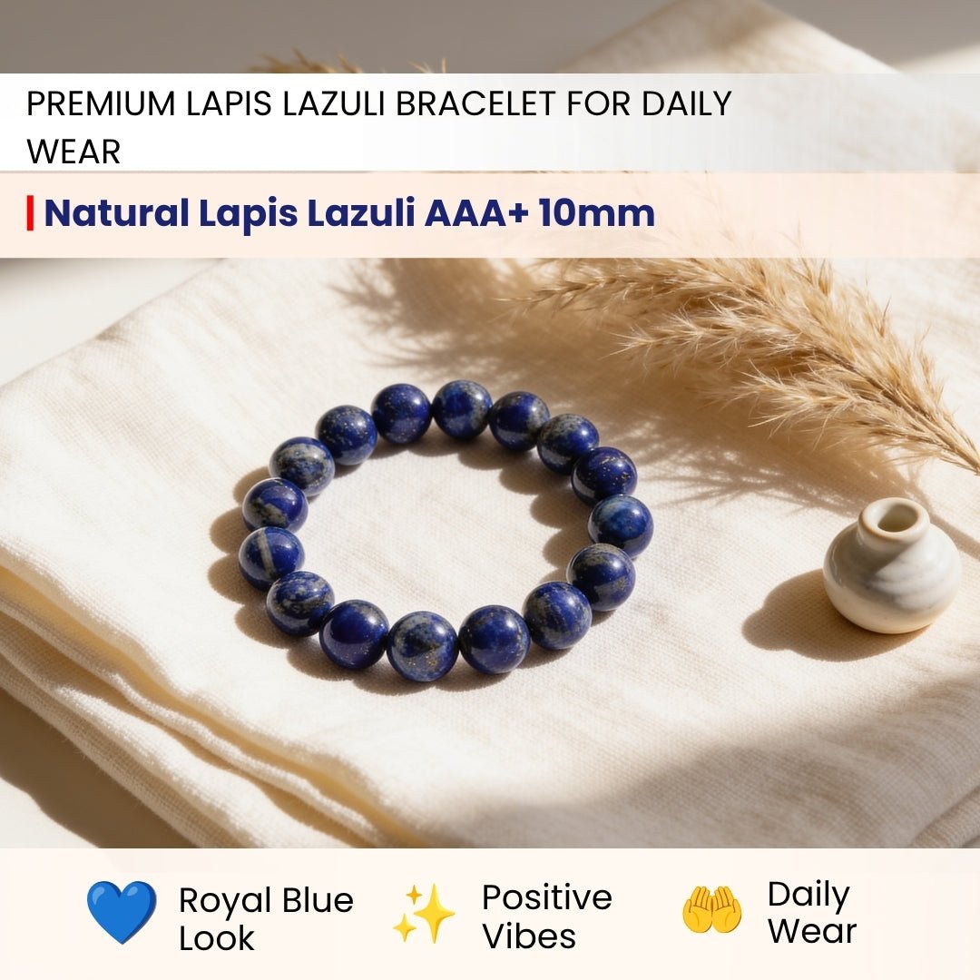 Lapis Lazuli Bracelet Enlightenment Stone - plusvalueindia