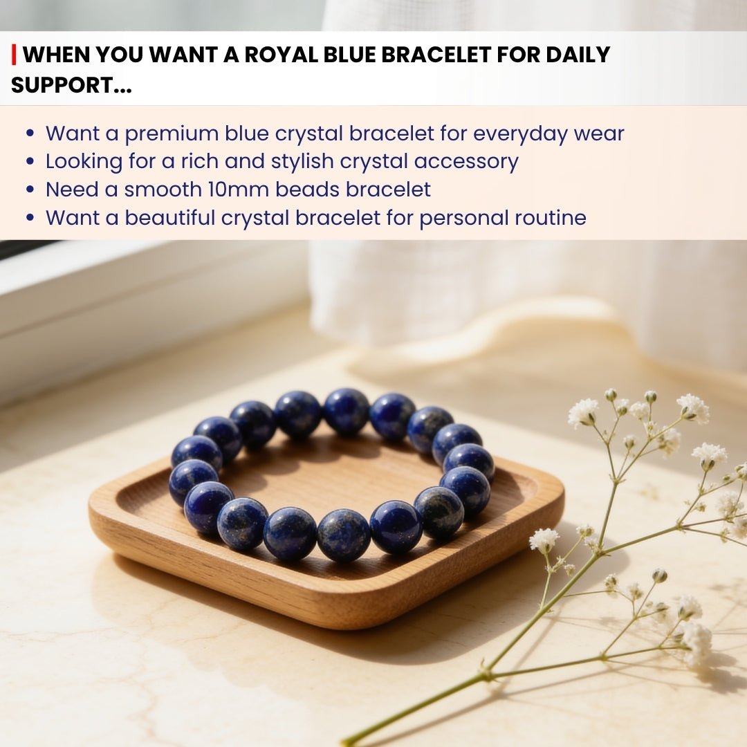 Lapis Lazuli Bracelet Enlightenment Stone - plusvalueindia