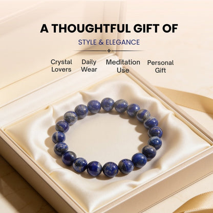 Lapis Lazuli Bracelet Enlightenment Stone - plusvalueindia