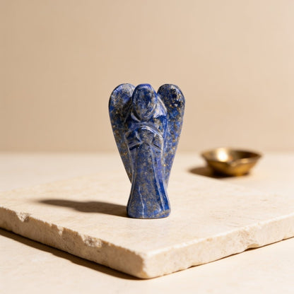 My Angel for Self Awareness Lapis Lazuli Angel Guardian - plusvalueindia